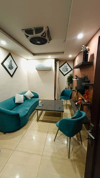 2 Bed Fully Furnished Facing Park Apartment For Sale In Bahria Town lahore