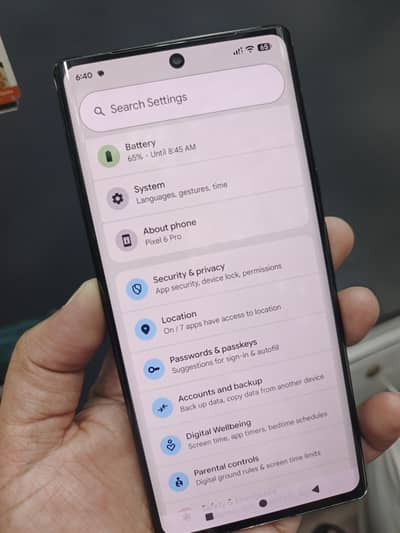 pixel 6 pro, 12-128gb, PTA aprvd, only call 03184309165