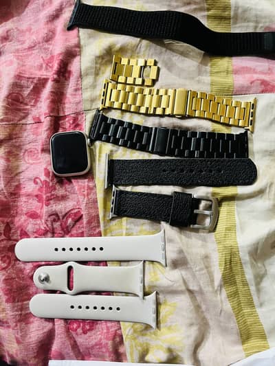 Apple Watch Series 7 41mm Silver | 5 Bands