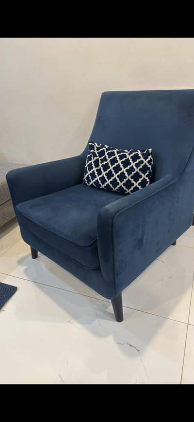 very solid wood chairs [two]