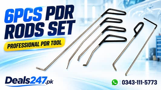 6Pcs PDR Rods for Dry Denting