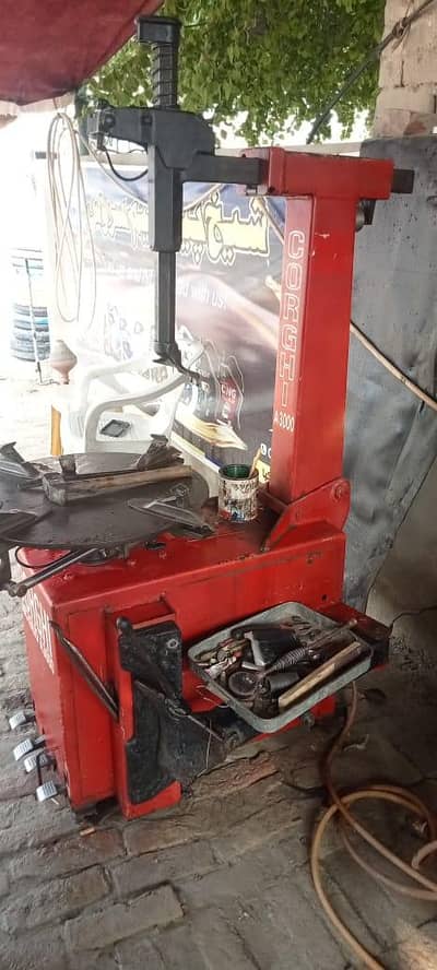 Tyre Changer Machine & Air Compressor for Sale