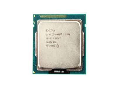 core i7 3770 @ 3.4 Ghz