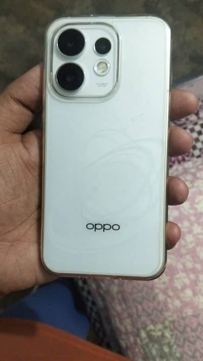 OPPO Reno 16 5g 12/256 pop white color few days used