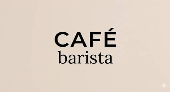 Cafe I Male I Female I Barista