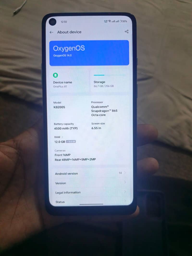 One Plus 8t 1