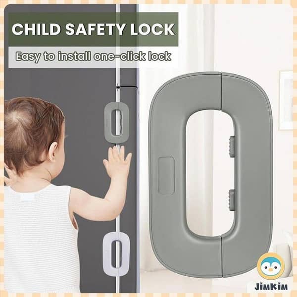 Fridge Lock Self-Adhesive Child Safety Door Lock for Refrigerator