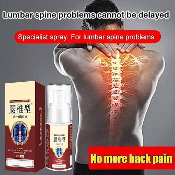 Lumbar Pain Relief Cold Compress Spray | Herbal Joint & Muscle Comfort | Natural Plant Extracts | Relieves Stiffness & Discomfort | Easy Daily Use for Neck, Shoulder, Waist & Leg Care | Safe for Men, Women & Elderly