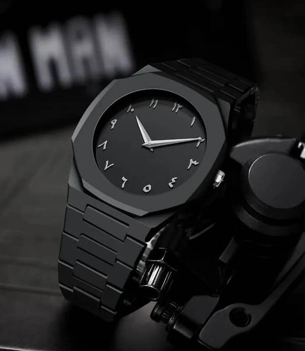 Elegant Black Aura Watch for Men | Wrist Aura Watch for Men