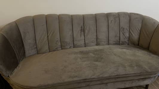 Slightly used sofa set