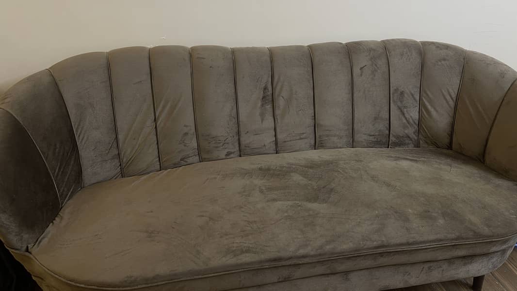 Slightly used sofa set 0