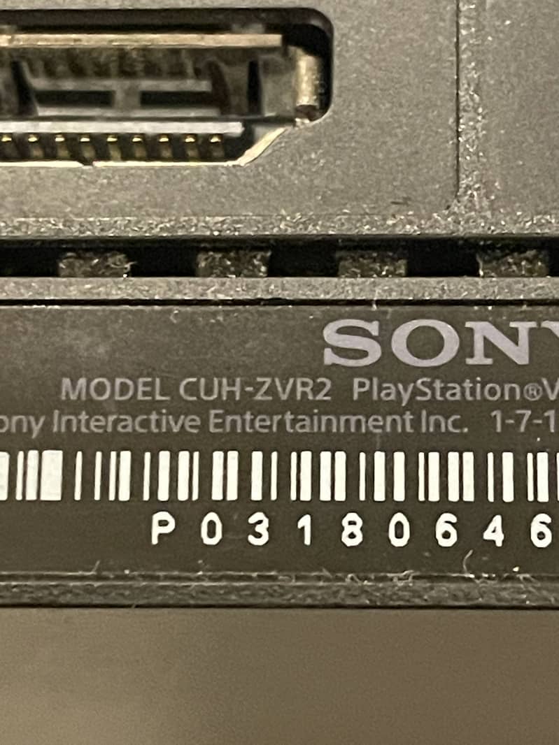 Sony VR Processor 10