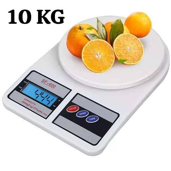 10kg Electronic Digital Kitchen Scale Multifunction Digital Weight Machine for Cooking Baby Food Vegetables, Fruits & Jewelry High Precision Digital Weighing Scale for Home & Kitchen