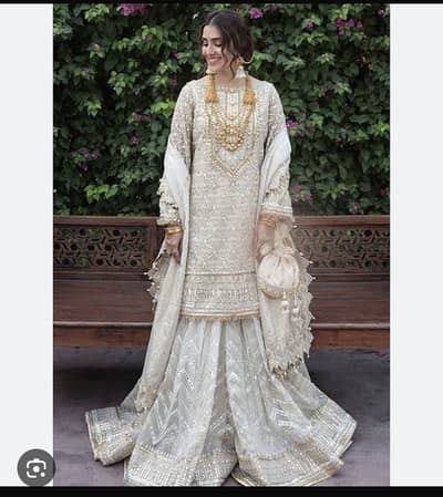 Mohsin Naveed Ranjha nikkah dress