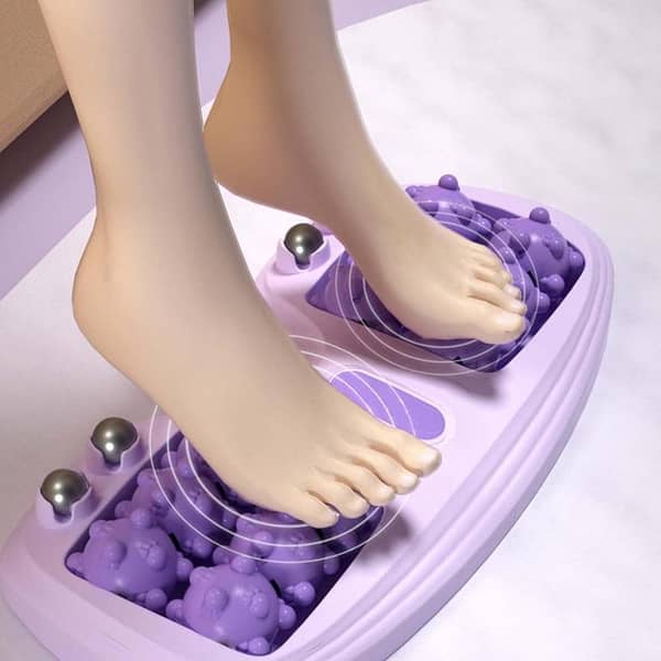Foot Massage Roller for Pain Relief | Portable Acupressure Foot Massager Roller | Reflexology Pressure Point Massager for Tired Feet, Legs & Body | Massage Tool for Men & Women