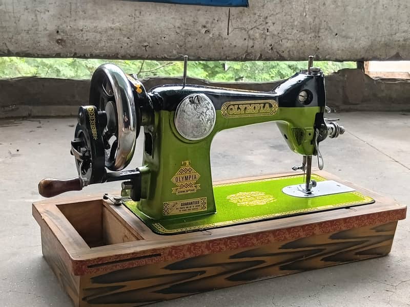Olympia sewing machine. 1