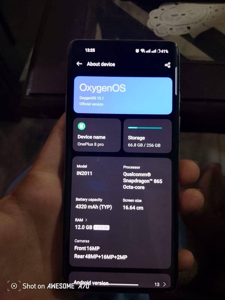 One Plus 8 4