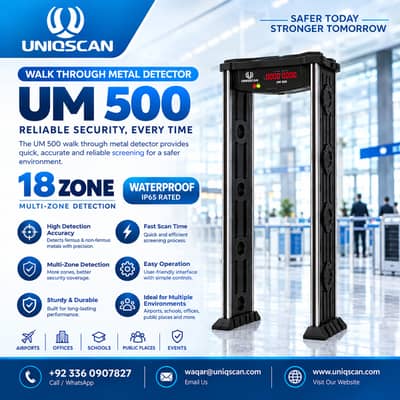 Walk-Through Metal Detection