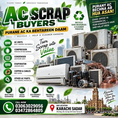 AC Sale & Purchase in Karachi | New & Used AC