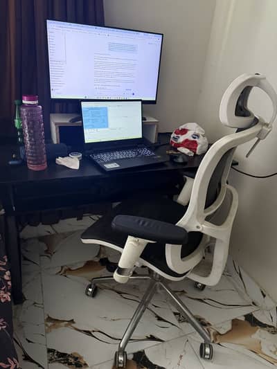 ASUS VG3A 180Hz Monitor, Gaming/Office Chair and Table for Sale