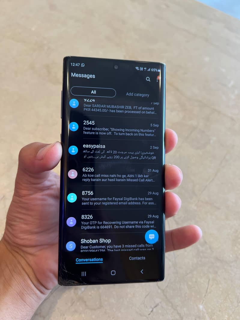 Samsung Mobile Note 10 2