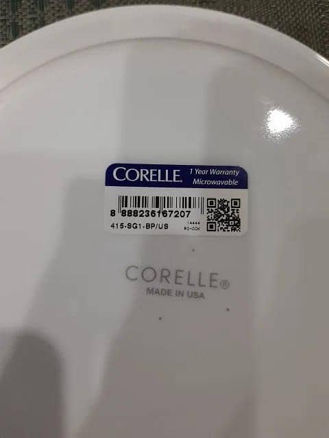 Corelle dinnerware 5