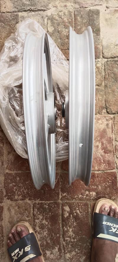 alloy rims CD 70 bike