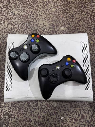 Xbox 360 Jesper model with 2 Wireless Controllers