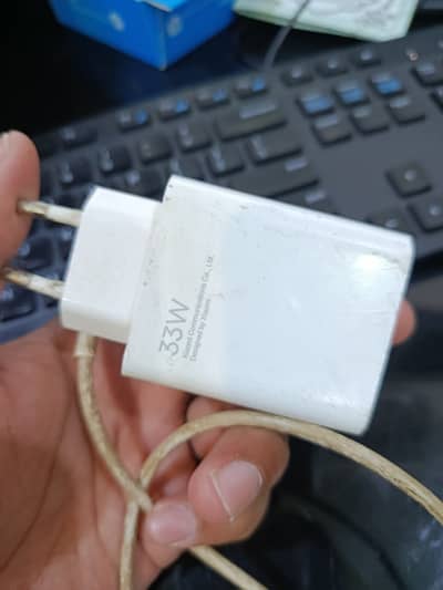 Original Xiaomi 33W Fast Charger + Original Cable