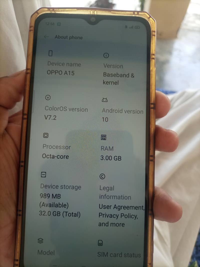OPPO A15s 5