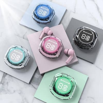 Air 39 Earbuds wireless Transparent airpods Air39 Bluetooth Gaming EA