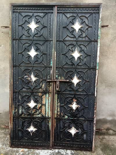 Iron door