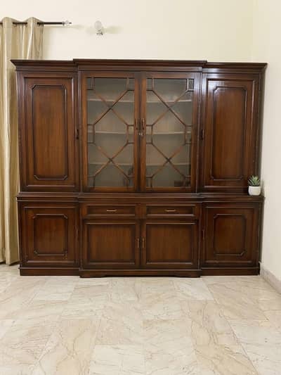Classic Craftsman Solid Wood Showcase