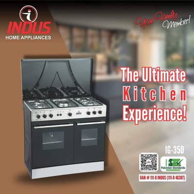 KITCHEN COOKING RANG GAS OVEN LPG CABNAT STOVE AUTO 03114083583