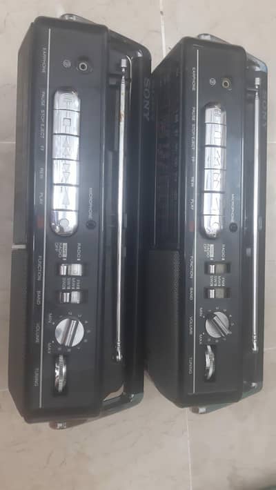 cassettes and tape recorder