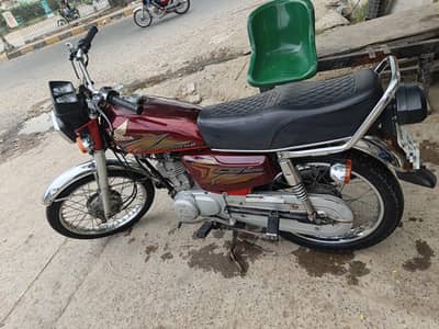 Honda CG 125 2021 Model – May Registered | Biometric On Spot