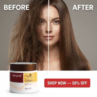 KARSEELL COLLAGEN HAIR MASK- FOR ALL HAIR TYPES