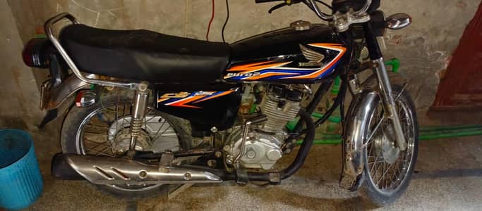 honda cg 125 black edition no any fault