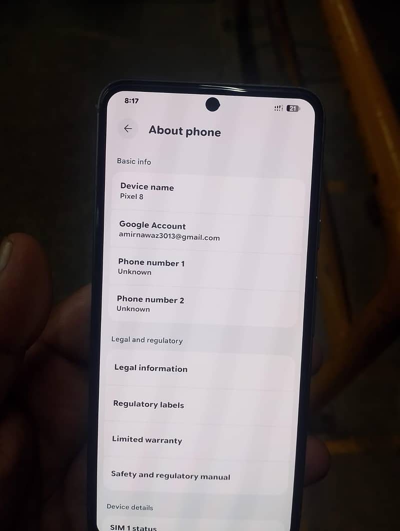 Google Pixel 8 5