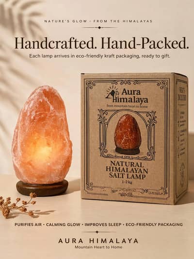100% Pure Pink Salt Lamps 4 sizes