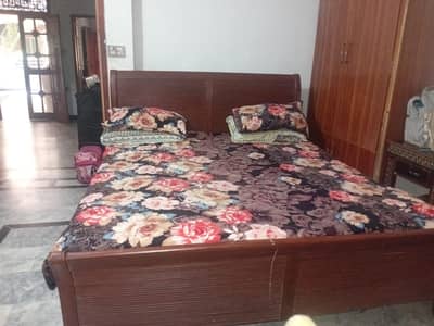 Solid Wood Bed Frame in Excellent Condition