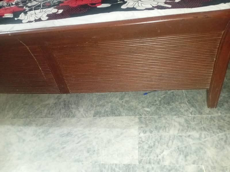 Solid Wood Bed Frame in Excellent Condition 3