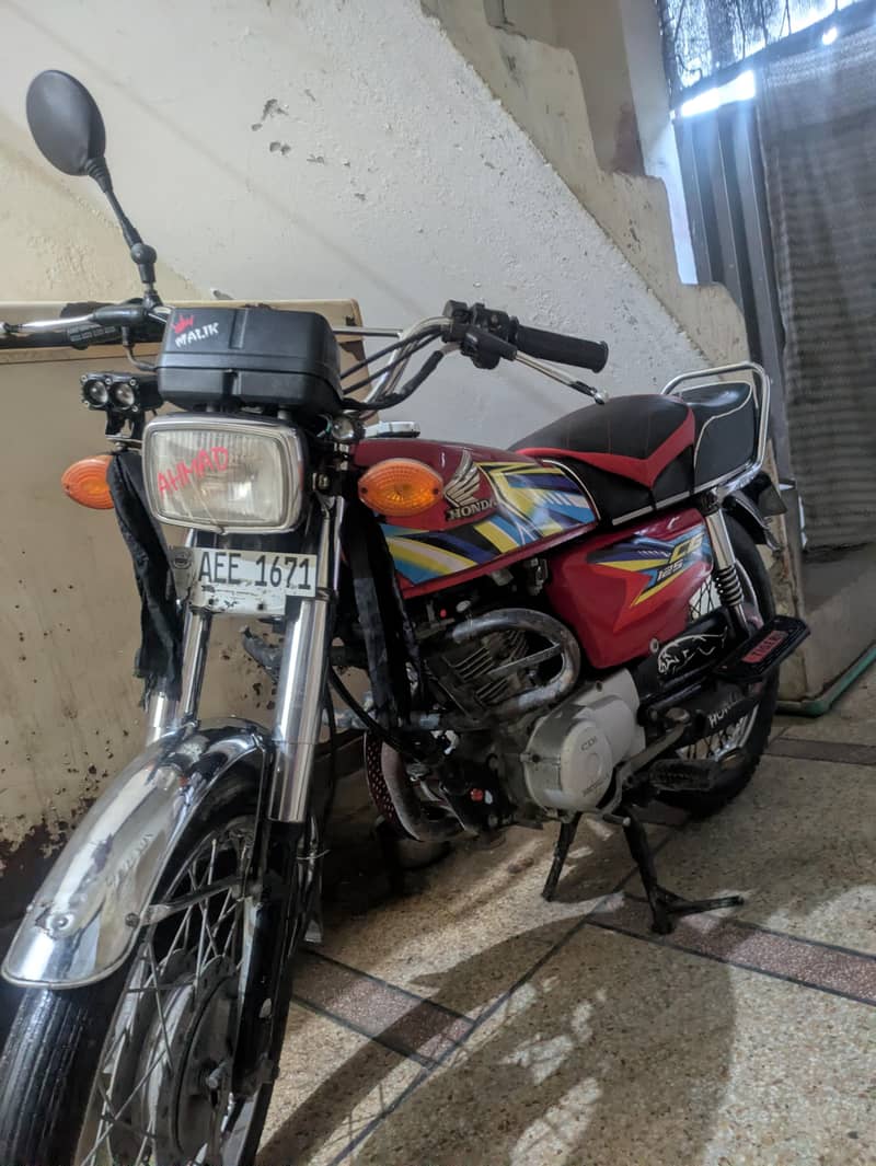 Honda 125 kickstart 8