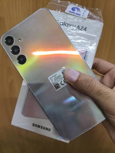 Samsung A24, official pta, 128gb, complete box.