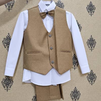 Stylish Kids 3-Piece Formal Suit – Size 24