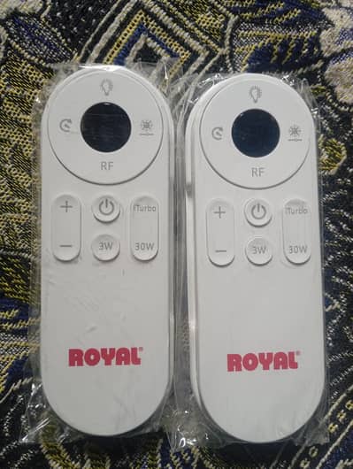 royal fans original remote control brand new 0 metre