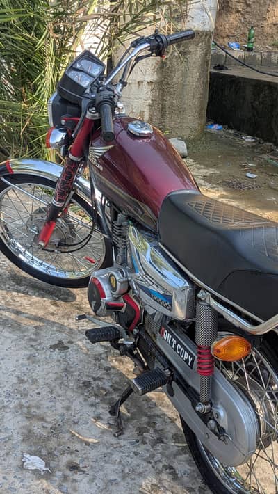 honda 125 self start