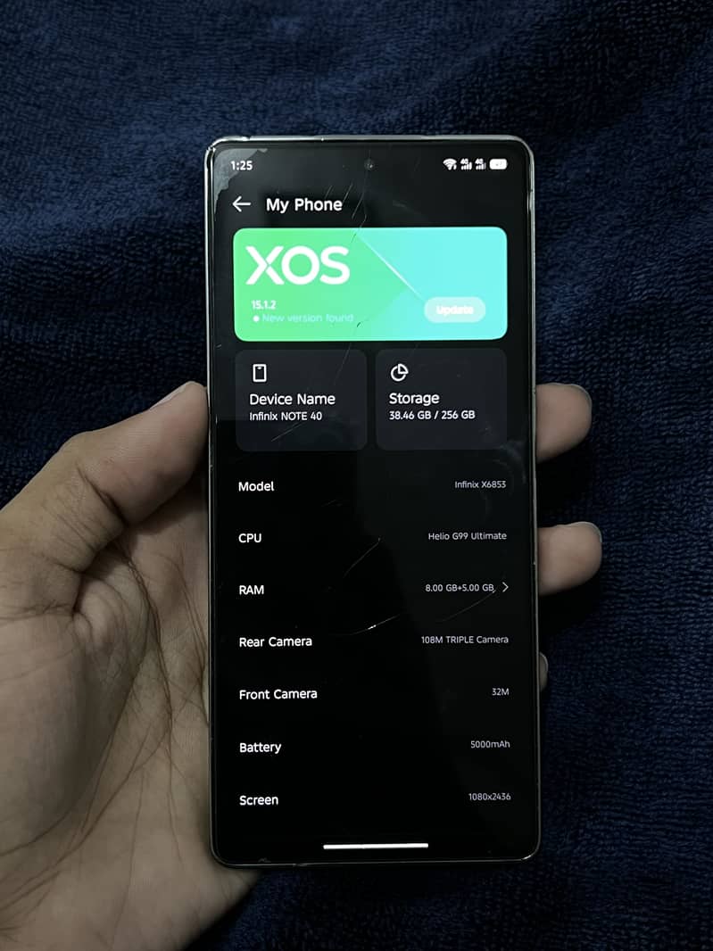 Infinix Note 40 5