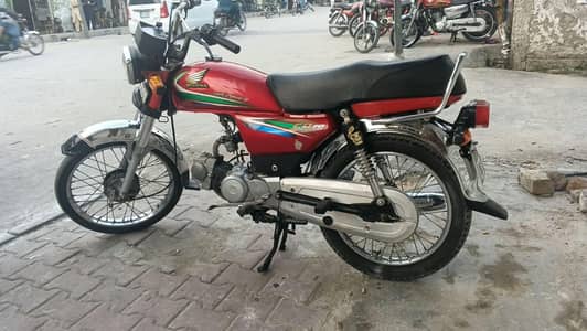 Honda 70 Model 2016 Rawalpindi Number