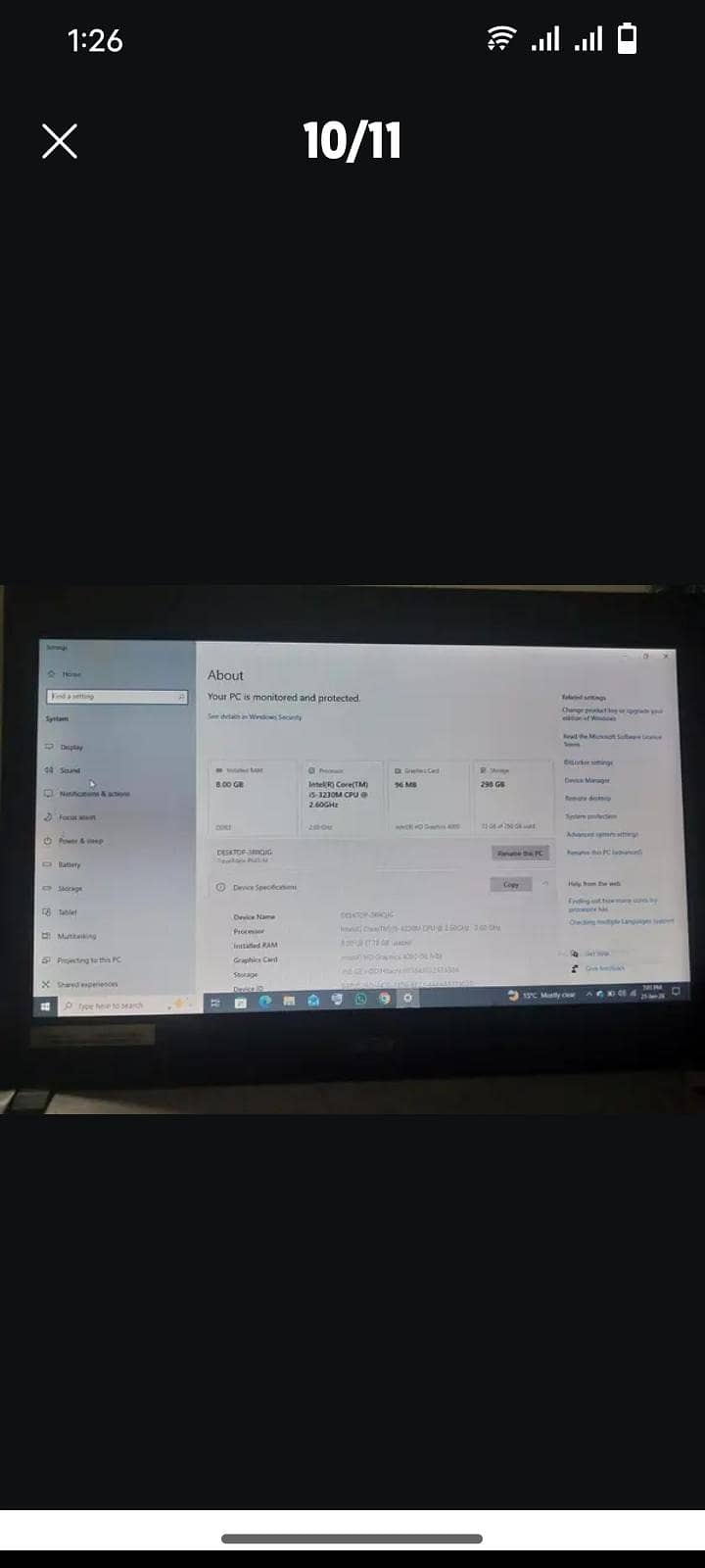 Acer Core i5 3rd generation 1